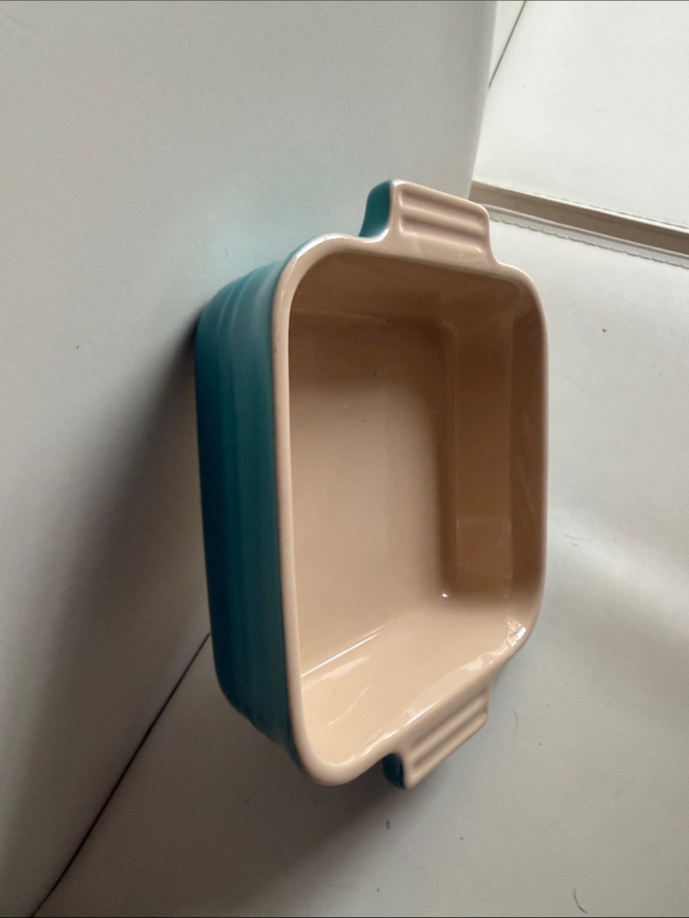 Le Creuset Square Baking Dish with Cream Interior